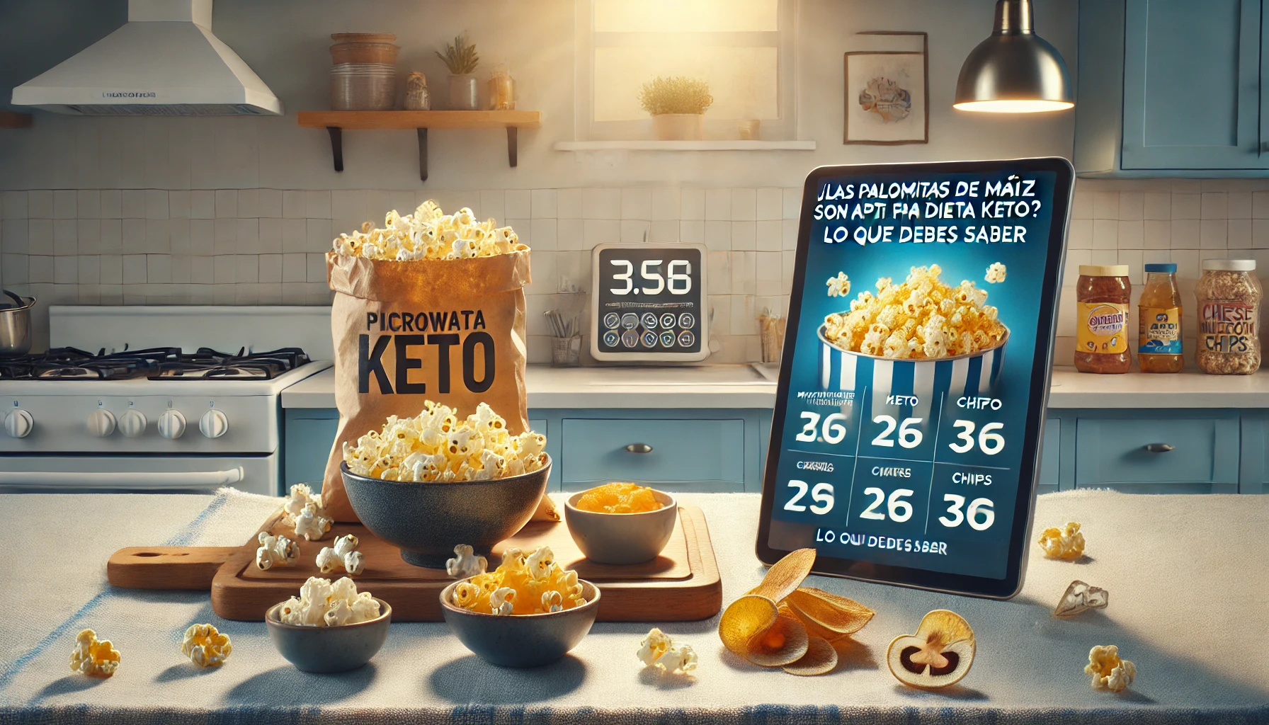 ¿Las palomitas de maíz para microondas son aptas para la dieta keto