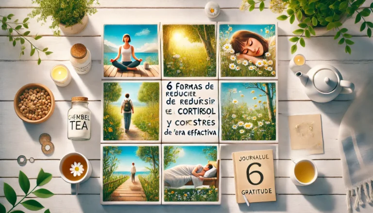 6 formas naturales de reducir el cortisol