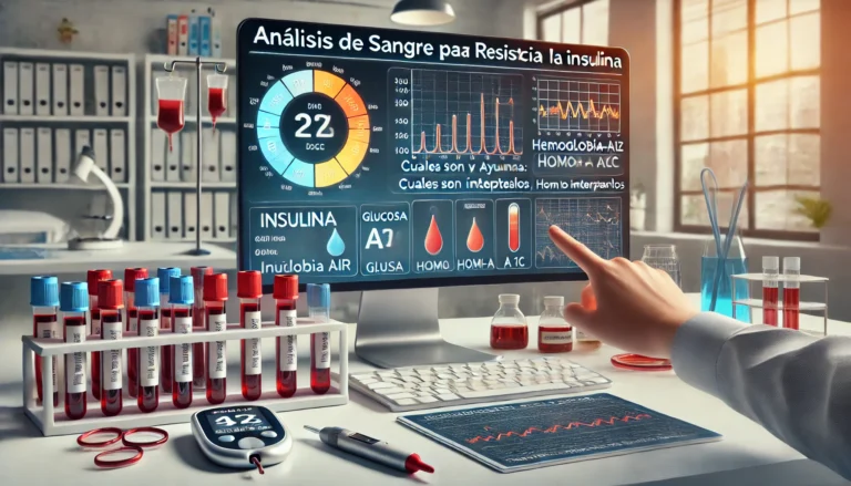 Análisis de sangre para resistencia a la insulina