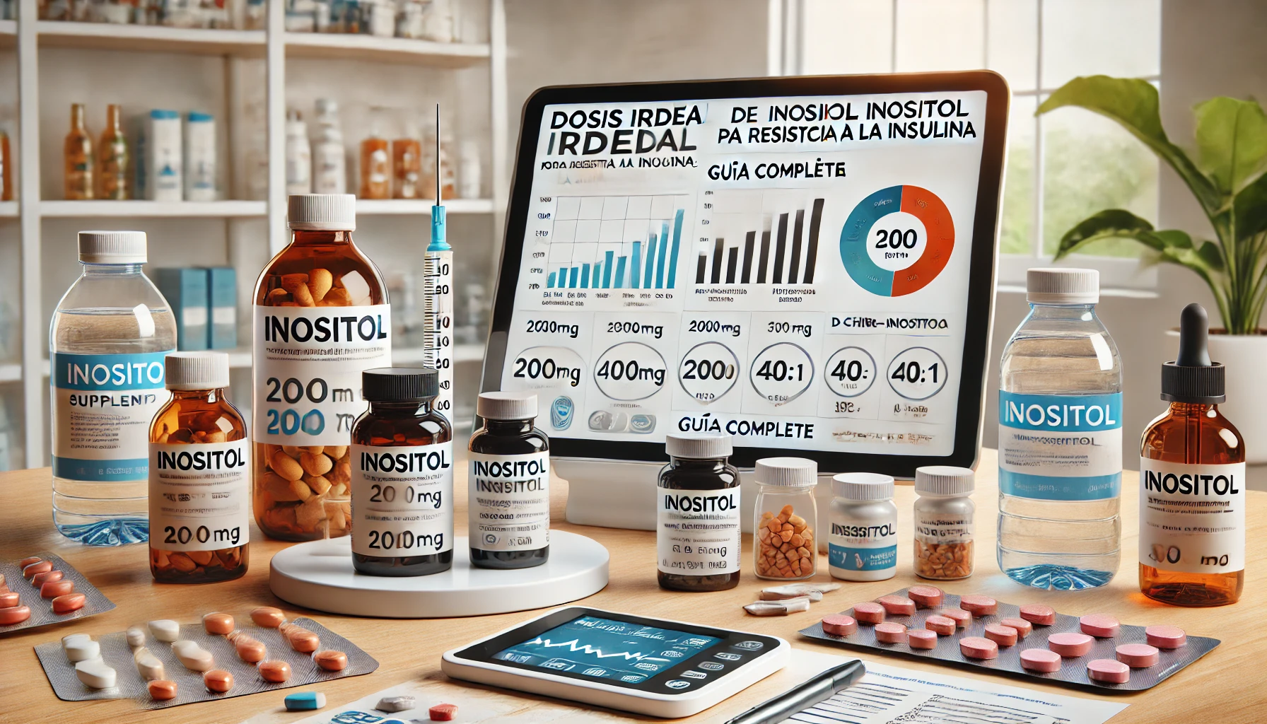 Dosis ideal de inositol para la resistencia a la insulina