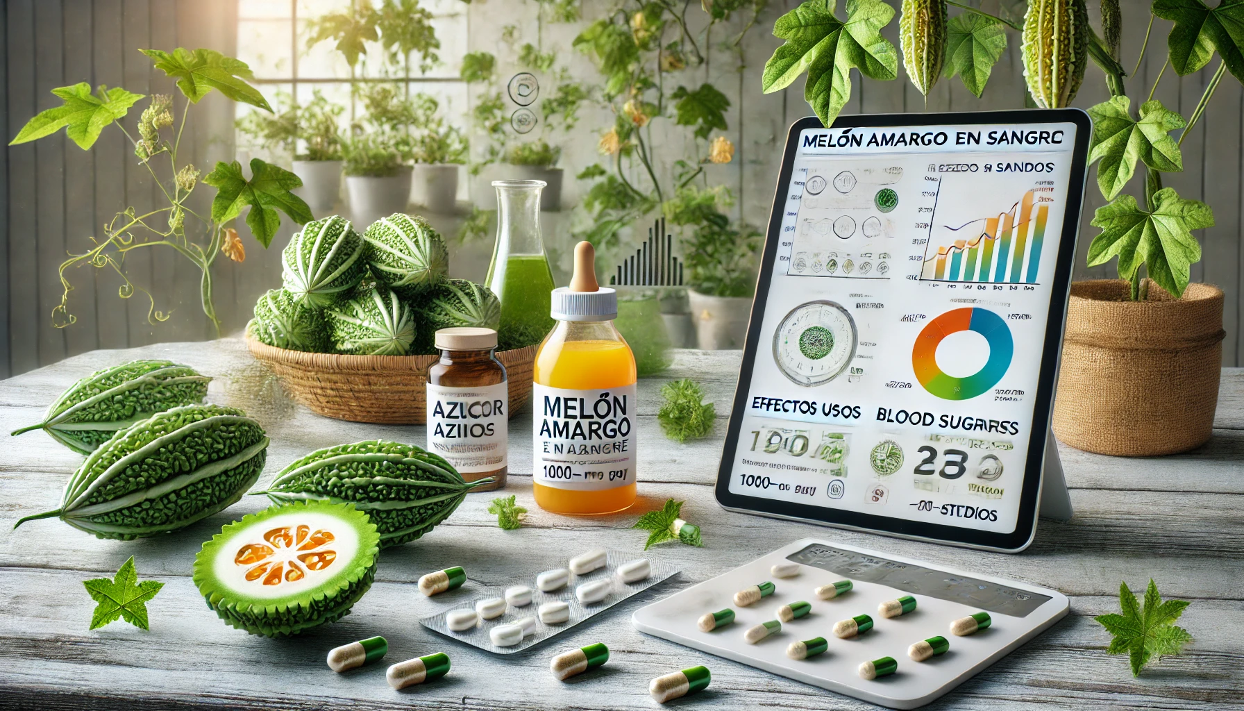 Melón Amargo y Azúcar en Sangre