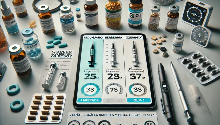 Mounjaro vs Berberina vs Ozempic