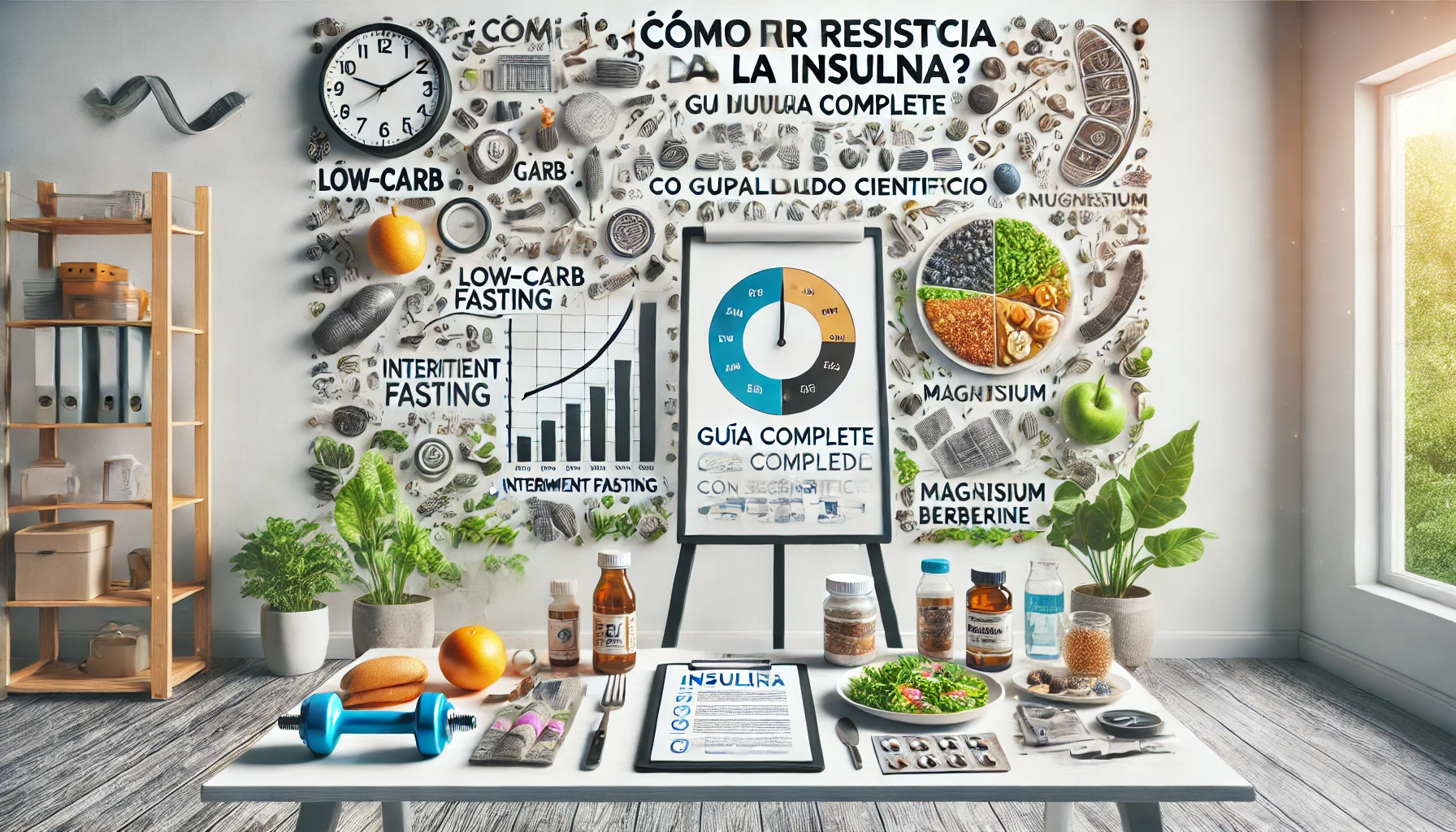 ¿Cómo revertir la resistencia a la insulina de forma natural y efectiva