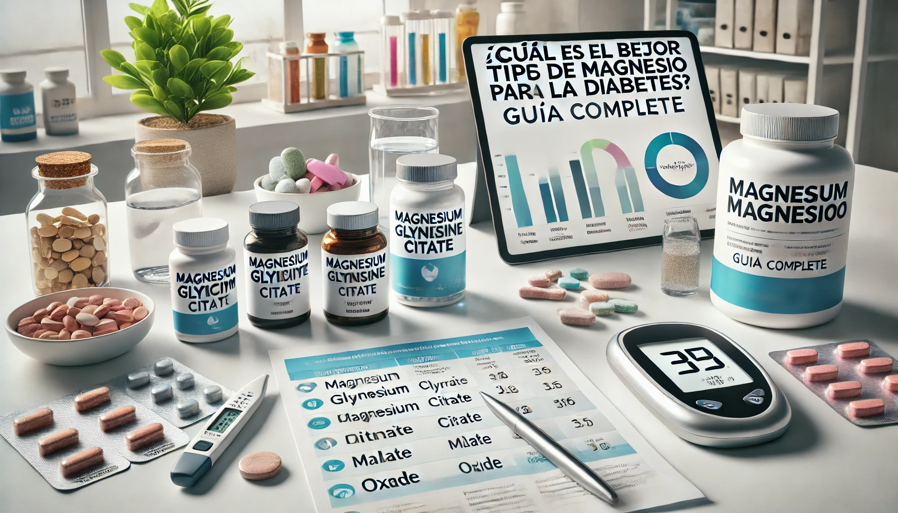 ¿Cuál es el mejor tipo de magnesio para la diabetes
